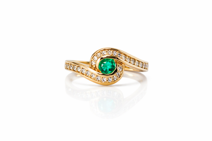 Anillo De Compromiso En Espiral
