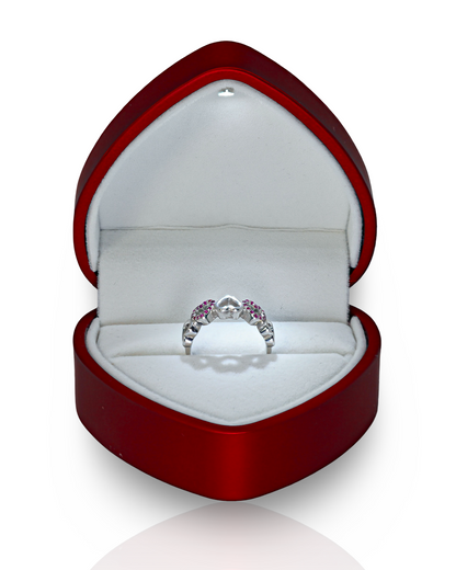 Anillo de Dos Corazones