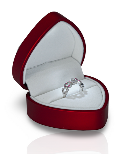 Anillo de Dos Corazones