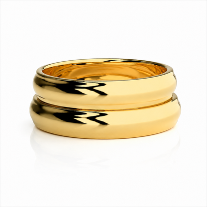 Par de Argollas de Matrimonio Clasicas